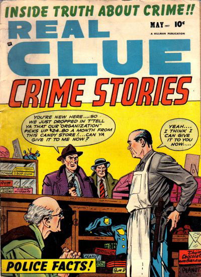 Real Clue Crime Stories (Hillman, 1947 series) v6#3 [63] (May 1950)