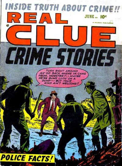 Real Clue Crime Stories (Hillman, 1947 series) v6#4 [64] (June 1951)