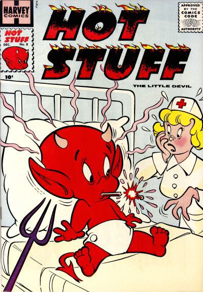 Hot Stuff, the Little Devil (Harvey, 1957 series) #8 December 1958