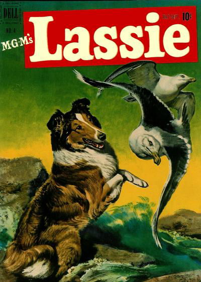 M-G-M's Lassie (Dell, 1950 series) #4 July-September 1951