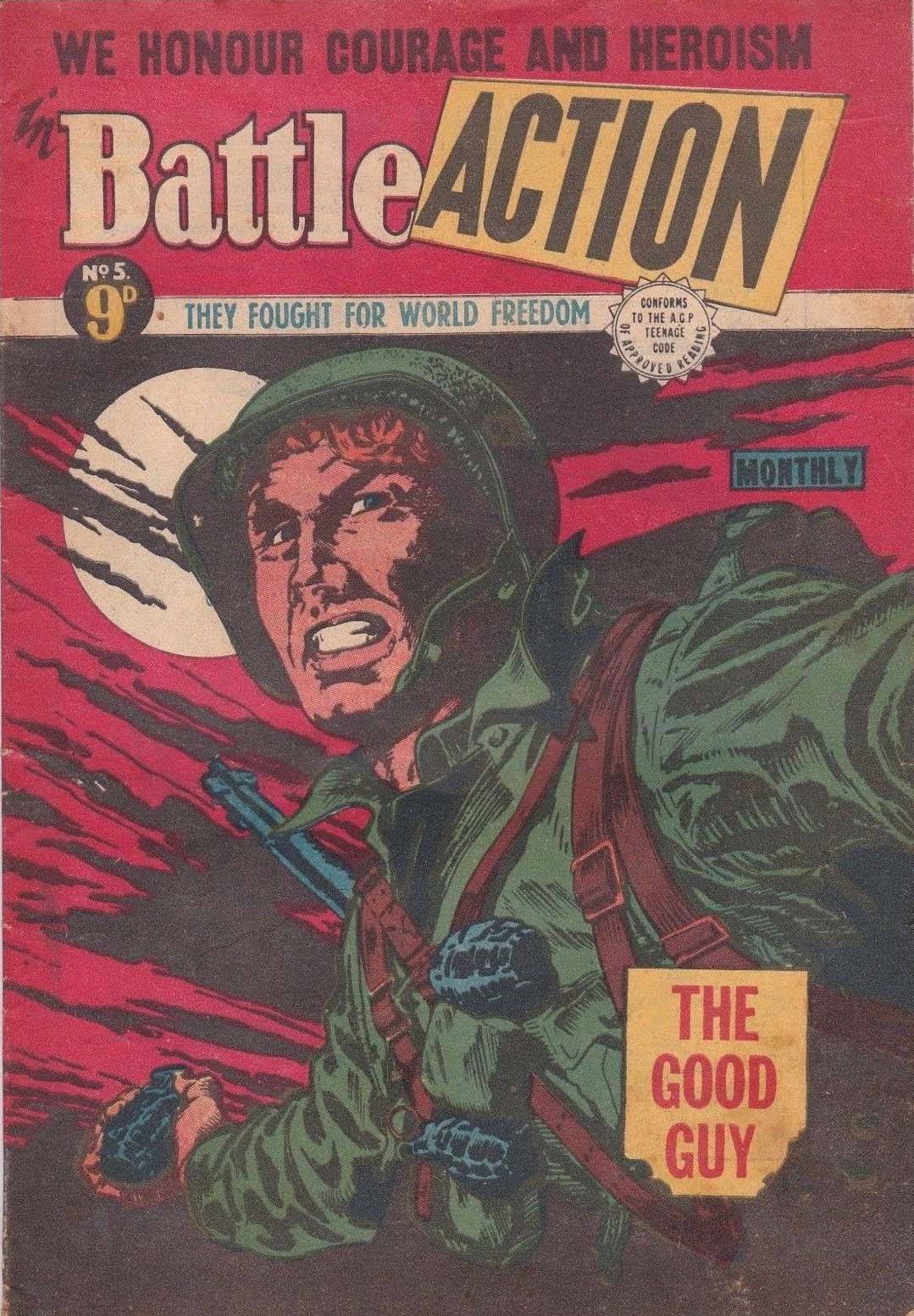 Battle Action (Transport, 1954 series) #5 ([1954?])