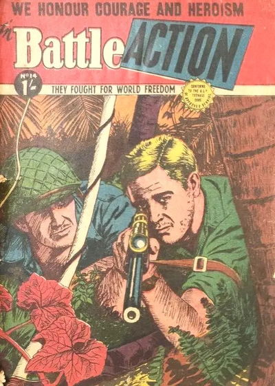 Battle Action (Horwitz, 1954 series) #14 ([September 1955?])