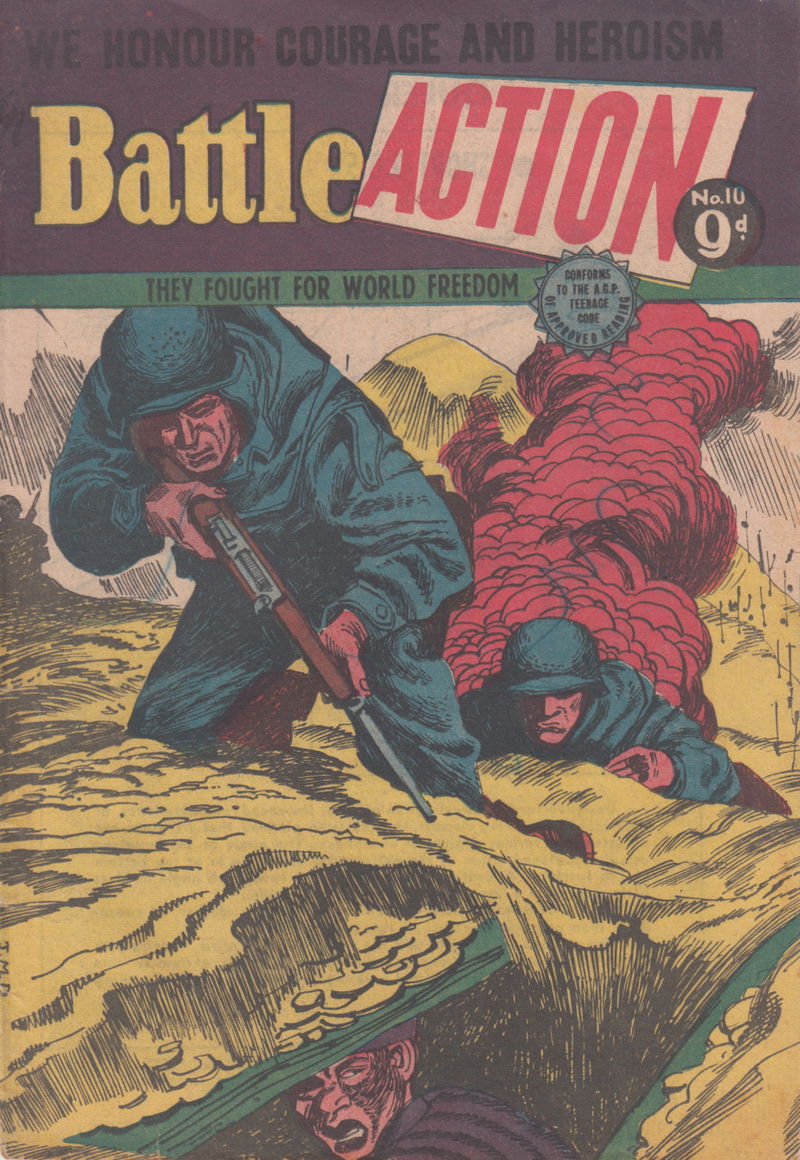 Battle Action (Horwitz, 1954 series) #10 ([May 1955?])