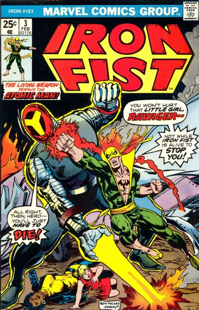 Iron Fist (Marvel, 1975 series) #3 (February 1976)