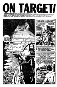 Navy Action (Horwitz, 1954 series) #15 — On Target! (page 1)