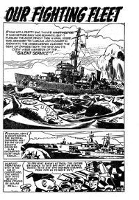 Navy Action (Horwitz, 1954 series) #15 — Silent Service (page 1)