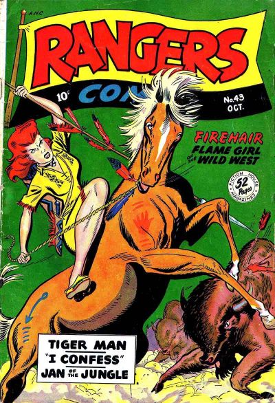 Rangers Comics (Fiction House, 1941 series) #43 (October 1948)