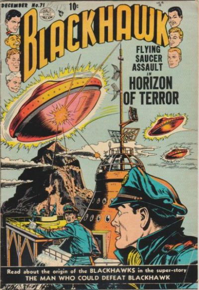 Blackhawk (Quality, 1944 series) #71 (December 1953)