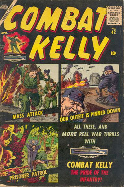 Combat Kelly (Marvel, 1951 series) #42 April 1957