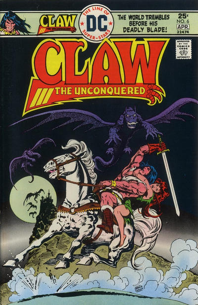 Claw the Unconquered  #6 (March-April 1976)