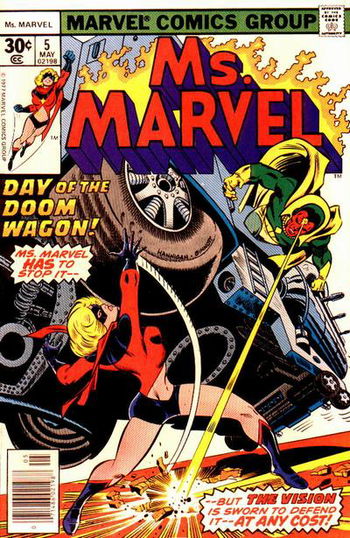 Ms. Marvel (Marvel, 1977 series) #5 May 1977