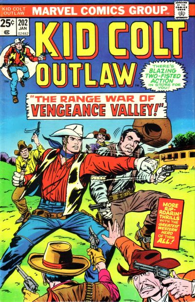 Kid Colt Outlaw (Marvel, 1949 series) #202 (January 1976)