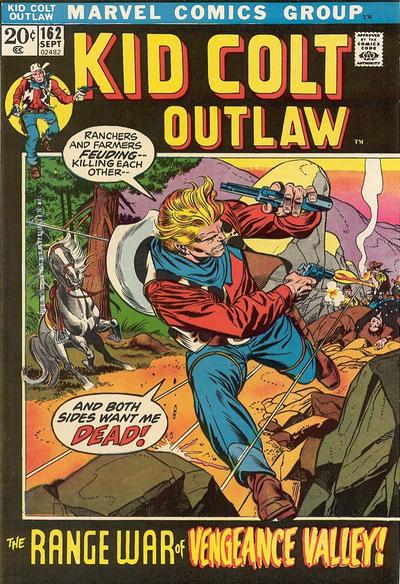 Kid Colt Outlaw (Marvel, 1949 series) #162 (September 1972)