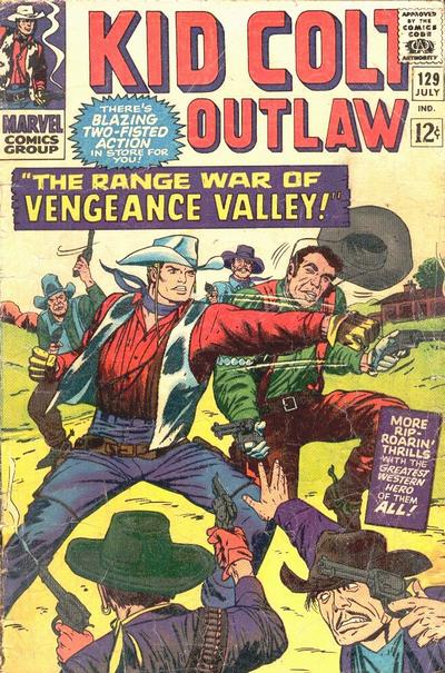 Kid Colt Outlaw  #129 (July 1966)