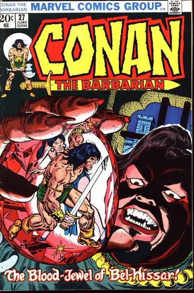 Conan the Barbarian (Marvel, 1970 series) #27 (June 1973)
