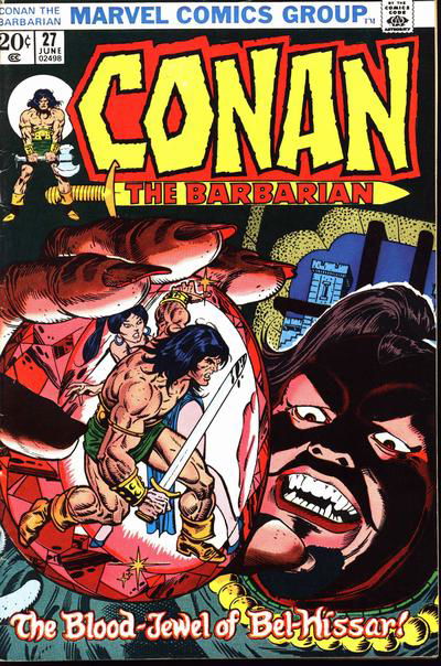 Conan the Barbarian (Marvel, 1970 series) #27 (June 1973)