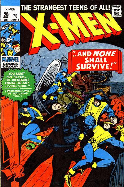 The X-Men (Marvel, 1963 series) #70 (June 1971)