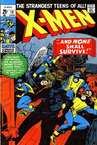 The X-Men (Marvel, 1963 series)  #70 (June 1971)