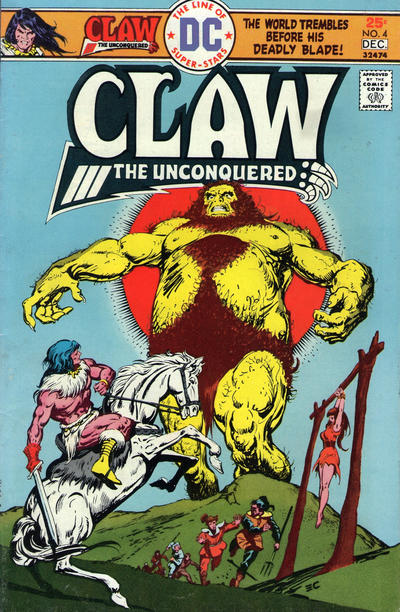 Claw the Unconquered  #4 (November-December 1975)
