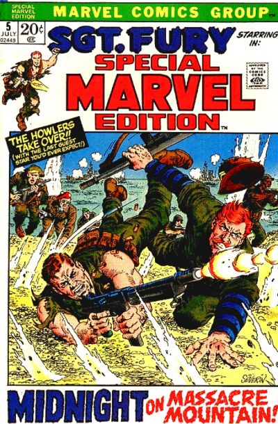 Special Marvel Edition (Marvel, 1971 series) #5 (July 1972)