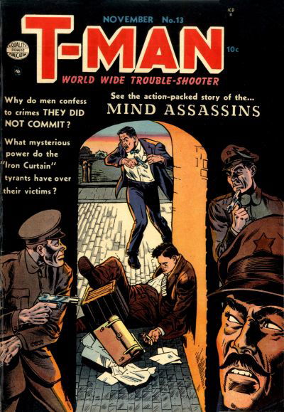 T-Man (Quality, 1951 series) #13 (November 1953)