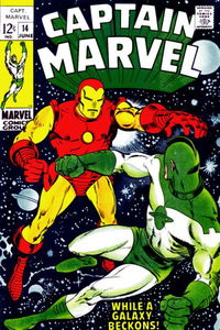 Captain Marvel (Marvel, 1968 series) #14 (June 1969)