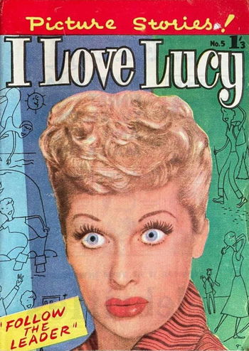 I Love Lucy (J. R. Press, 1958 series) #5 (July 1960)