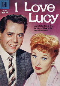 I Love Lucy Comics (Dell, 1954 series)  #25 (October-December 1959) — "Lucy puts her foot in it..."
