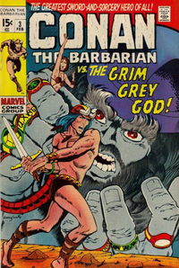 Conan the Barbarian (Marvel, 1970 series) #3 (February 1971)