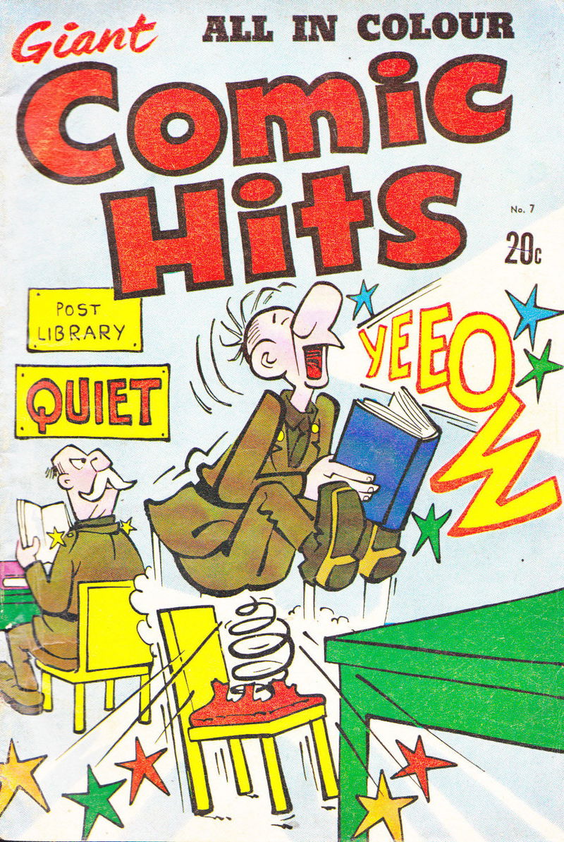 Comic Hits Giant Edition (Magman, 1961? series) #7 — Giant Comic Hits ([January 1967?])
