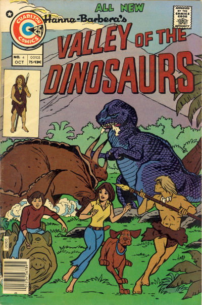 Valley of the Dinosaurs  #4 (October 1975)