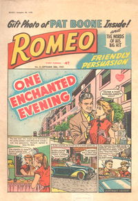 Romeo (DC Thompson, 1957? series) #5 28 September 1957