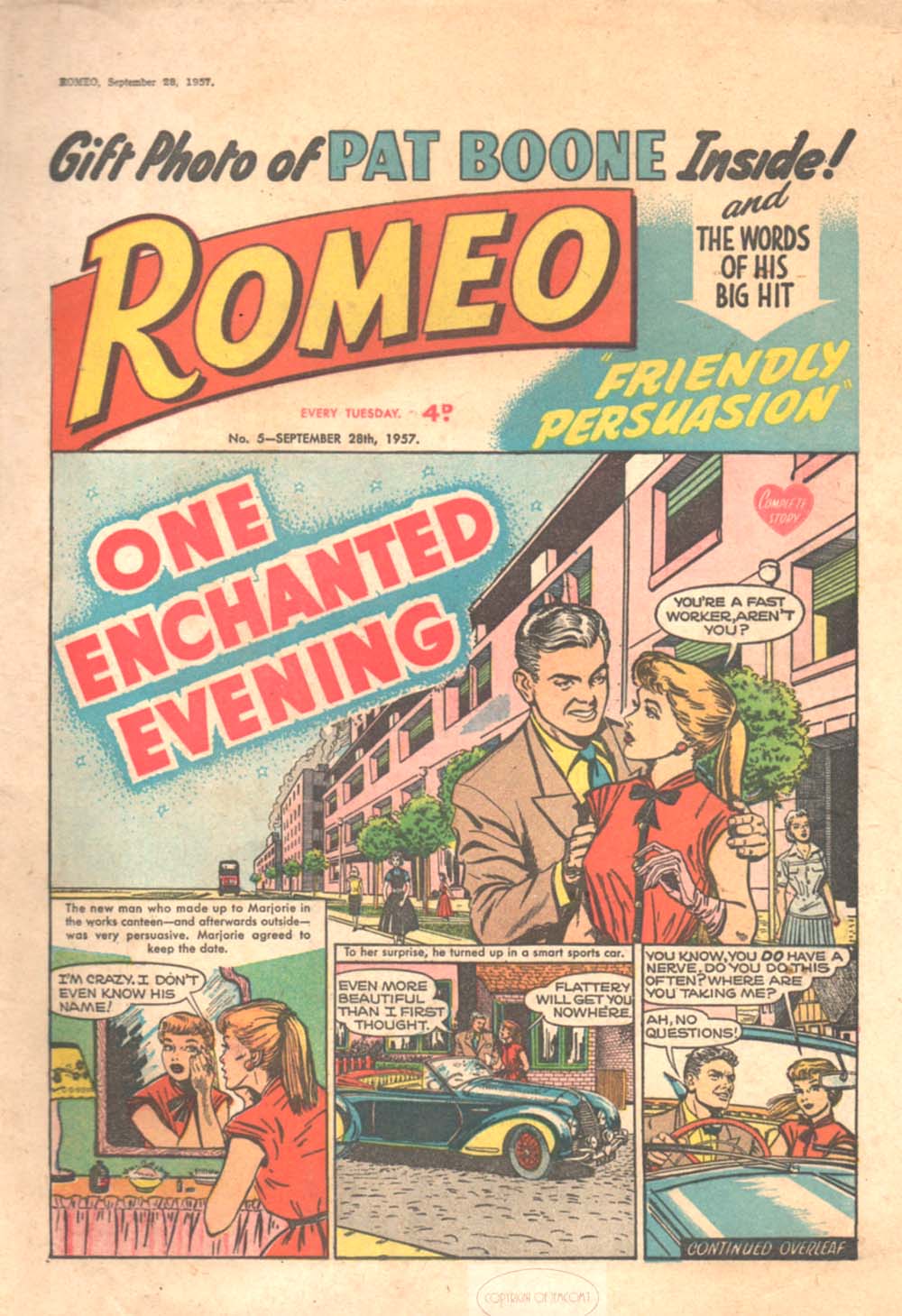 Romeo (DC Thompson, 1957? series) #5 (28 September 1957)