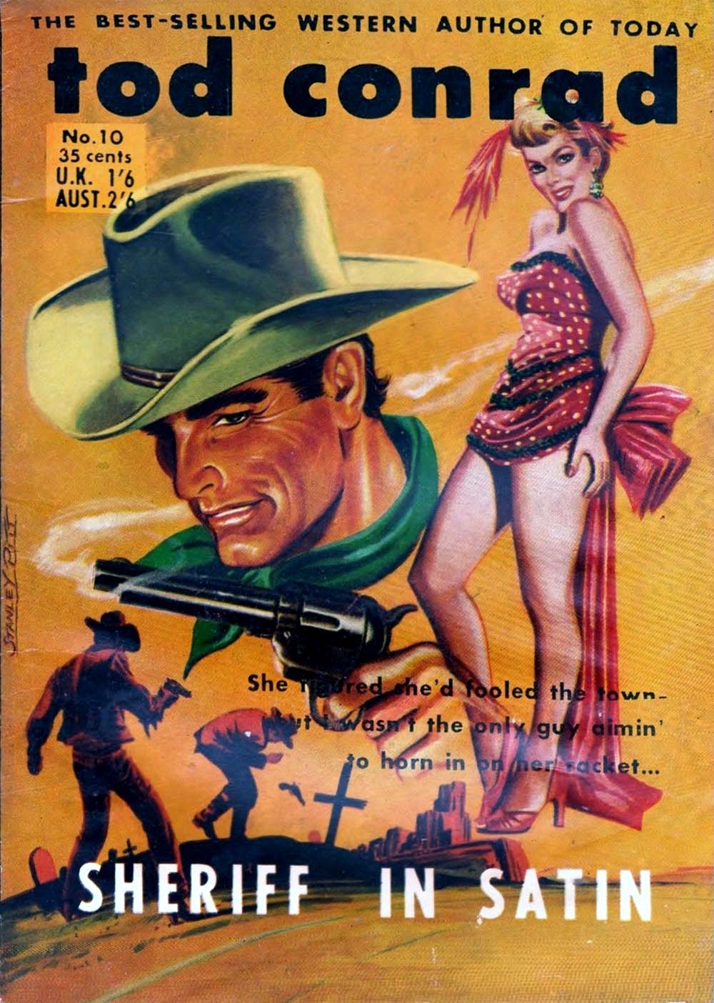 Sheriff In Satin (Horwitz, 1958) #10 (March 1958)