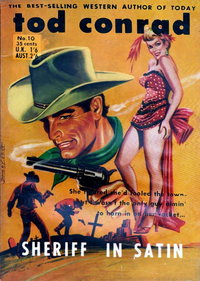 Sheriff In Satin  #10 (March 1958)