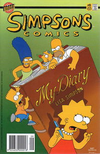 Simpsons Comics (Otter Press, 1999 series) #9 January 2000