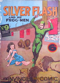 Silver Flash and His Frog-Men (Invincible, 1950 series)  #9 (February 1951)