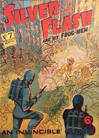 Silver Flash and His Frog-Men (Invincible, 1950 series) #7 (December 1950)