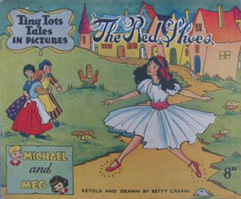 Tiny Tots Tales in Pictures (Lilliput, 1950? series)  ([November 1950?]) —The Red Shoes