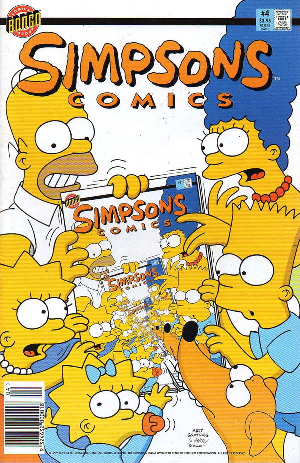 Simpsons Comics (Otter Press, 1999 series) #4 ([August 1999?])