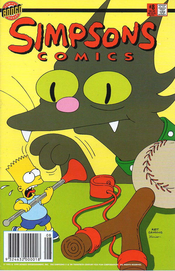 Simpsons Comics (Otter Press, 1999 series) #8 (1999)