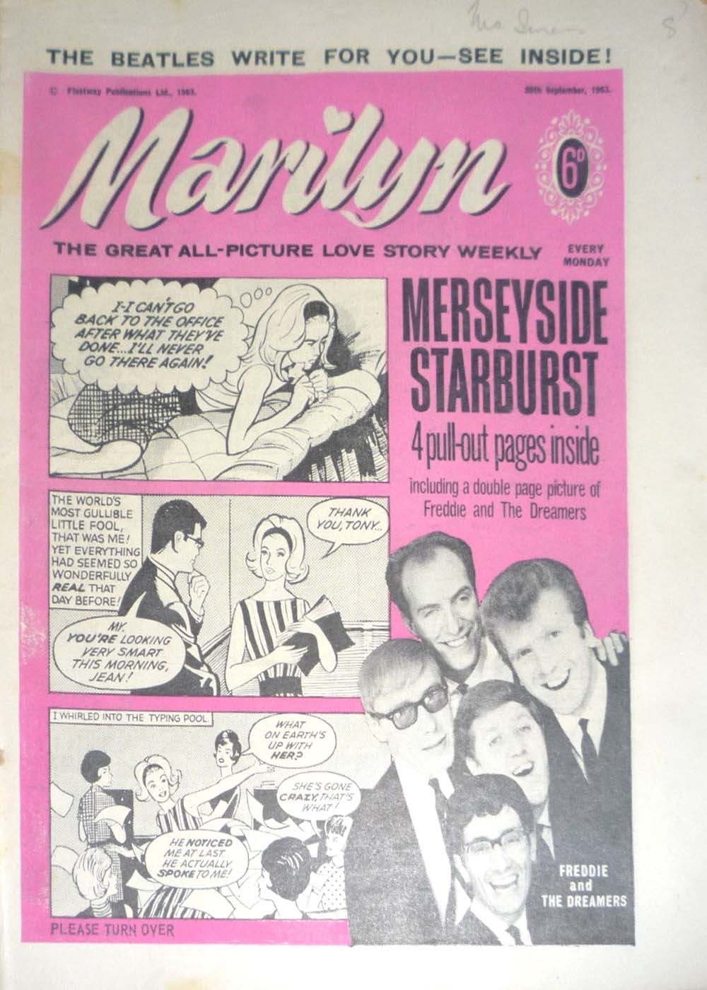 Marilyn (Fleetway, 1959? series) 28 September 1963 (28 September 1963)