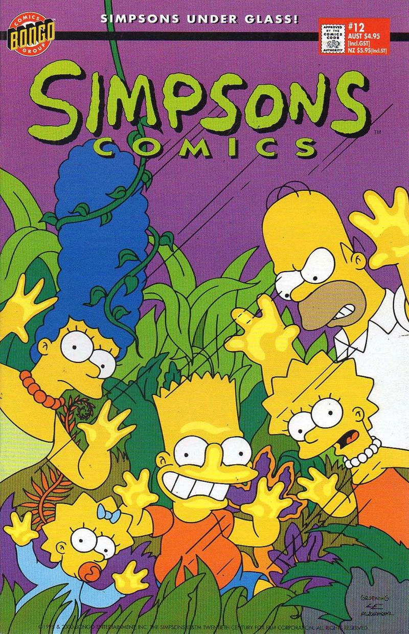 Simpsons Comics (Otter Press, 1999 series) #12 (2000)