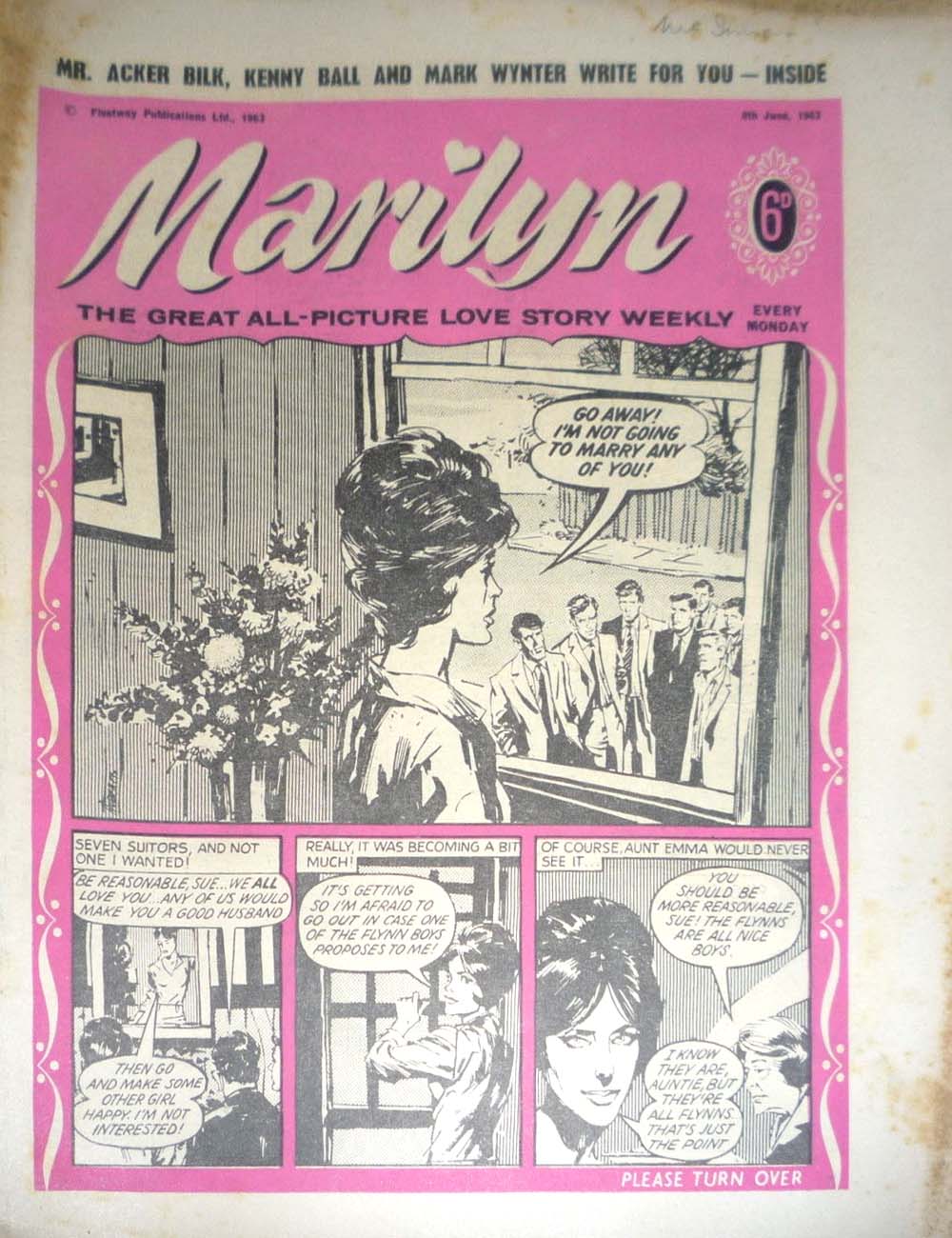 Marilyn (Fleetway, 1959? series) 8 June 1963 (8 June 1963)