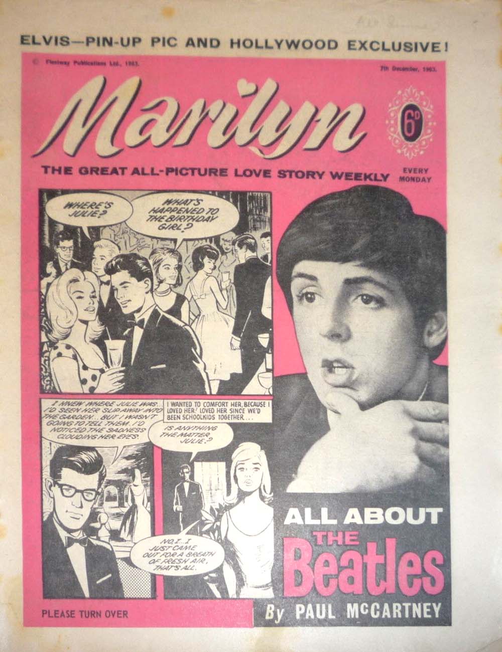 Marilyn (Fleetway, 1959? series) 7 December 1963 (7 December 1963)