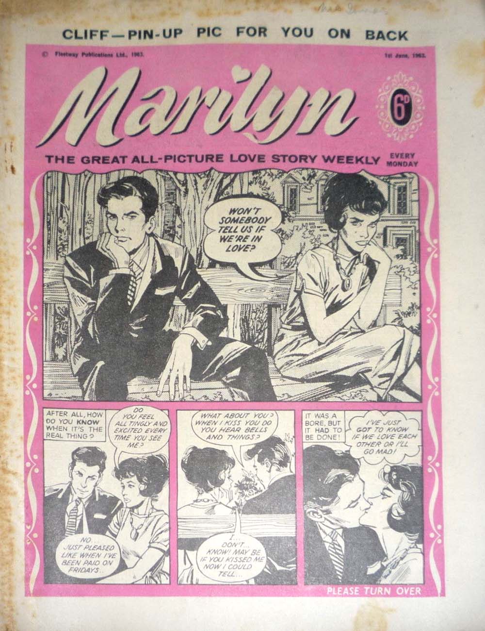 Marilyn (Fleetway, 1959? series) 1 June 1963 (1 June 1963)
