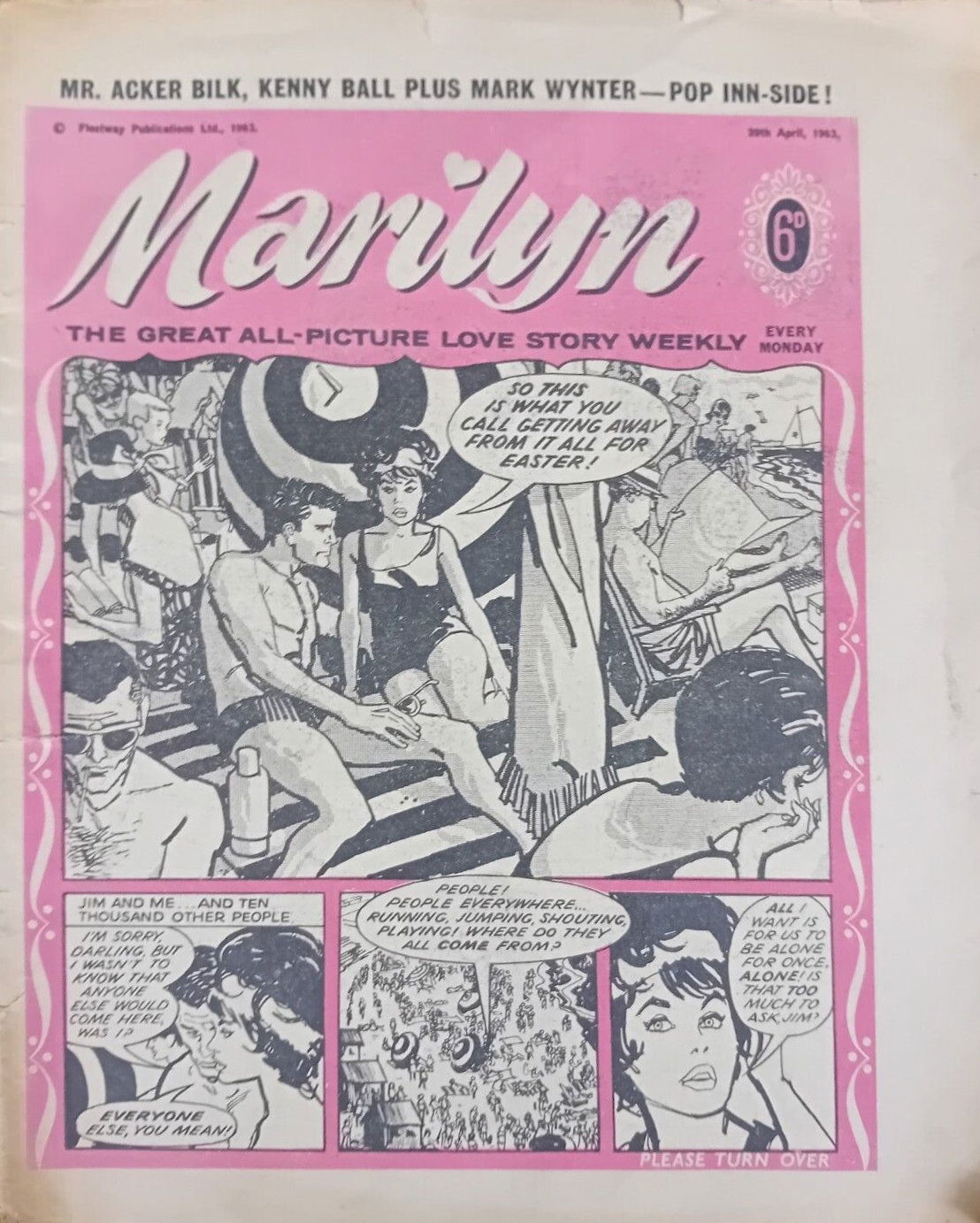 Marilyn (Fleetway, 1959? series) 20 April 1963 (20 April 1963)