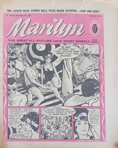 Marilyn (Fleetway, 1959? series) 20 April 1963 20 April 1963