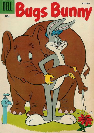 Bugs Bunny (Dell, 1952 series) #50 August-September 1956