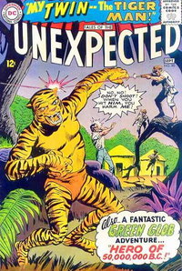 Tales of the Unexpected (DC, 1956 series)  #90 (August-September 1965) — My Twin-- The Tiger Man
